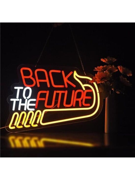 Other - Back To The Future LED Neon Sign Light Wall Decor Movie Man Cave Poster Novelty